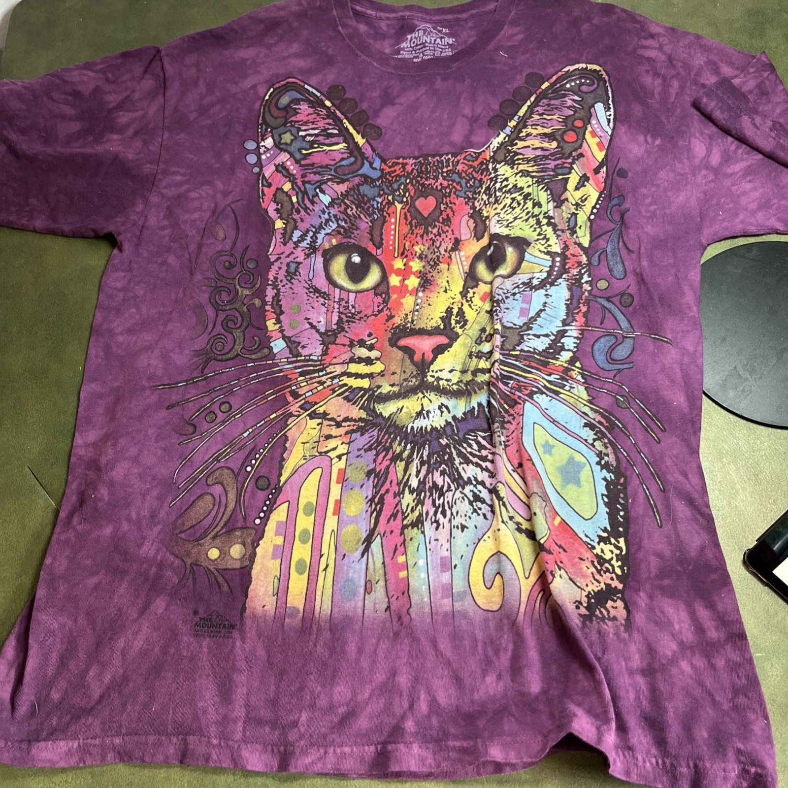 The Mountainthe Abyssinian Tshirt By Dean Russo Size Xl Purple! Nice!